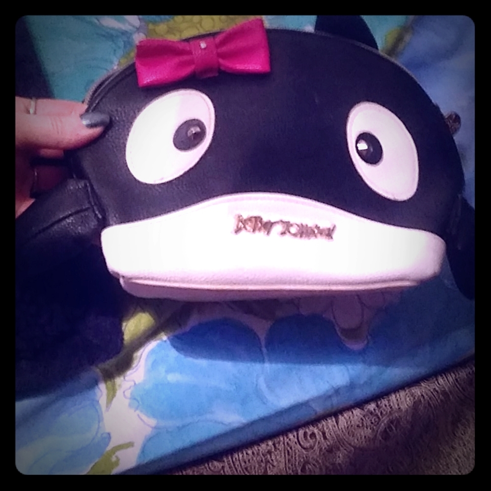 Betsy Johnson makeup bag